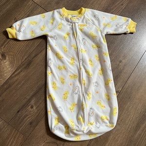 ADORABLE CARTER’S CHILD OF MINE DUCK FLEECE SLEEP SACK